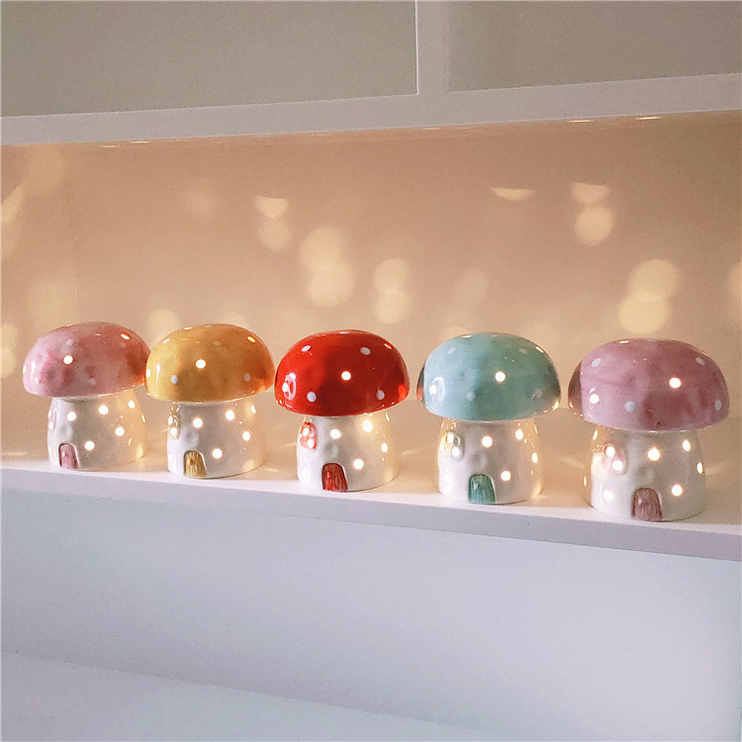 La Bella Monte - Wholesale Retailer Sample - Home Decor - Creative High-looking Mushroom Lantern For Décor0