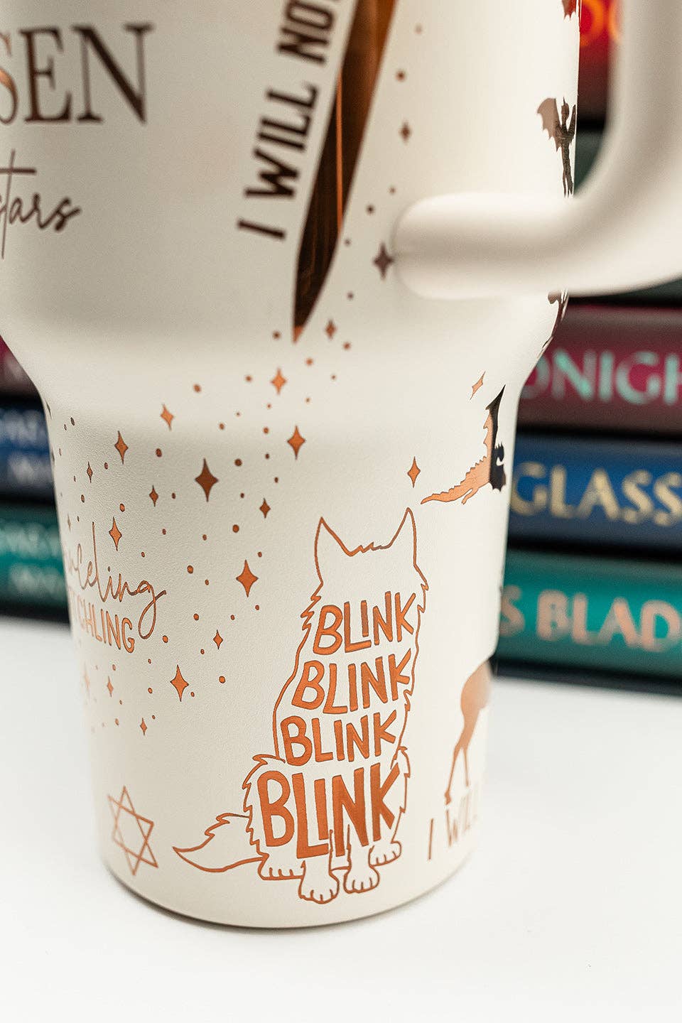 zoo&roo - Wholesale Insulated Mug/Tumbler - Throne of Glass 40 oz engraved tumbler | officially licensed8