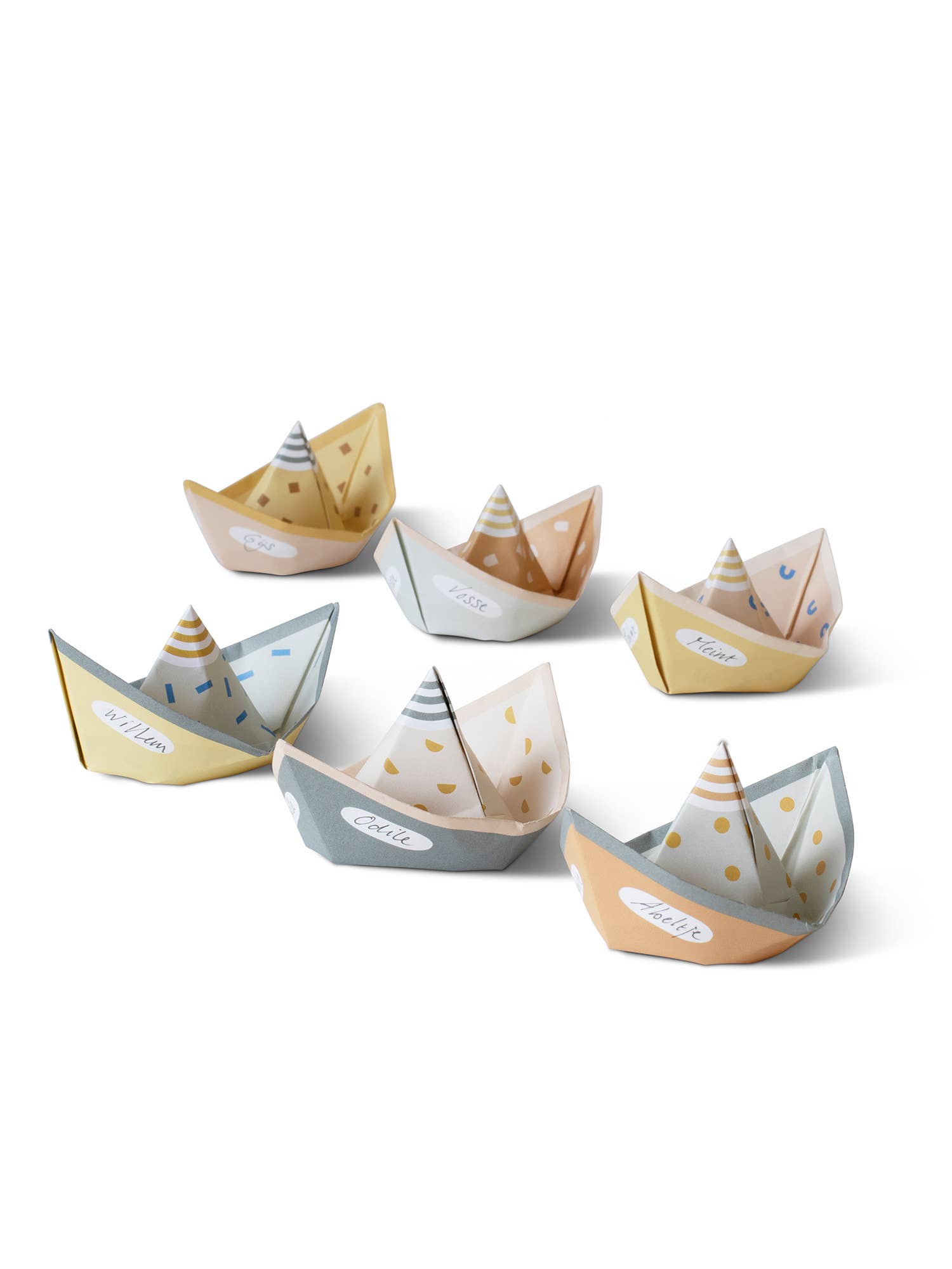 Jurianne Matter - Wholesale DIY Craft Kit - SEGEL folding paper boats6