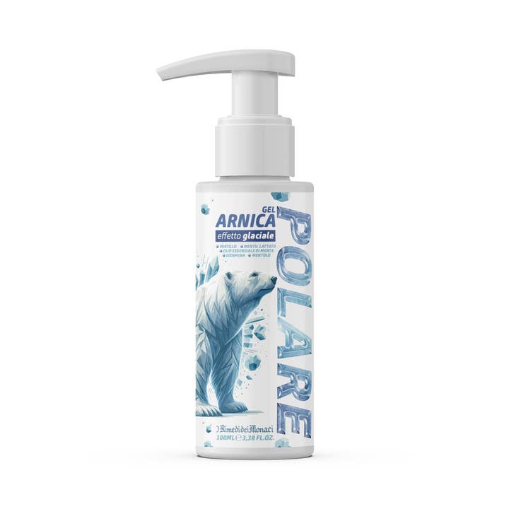 Polar Arnica Gel with Glacial Effect 100ml for wholesale by I Rimedi Dei Monaci©