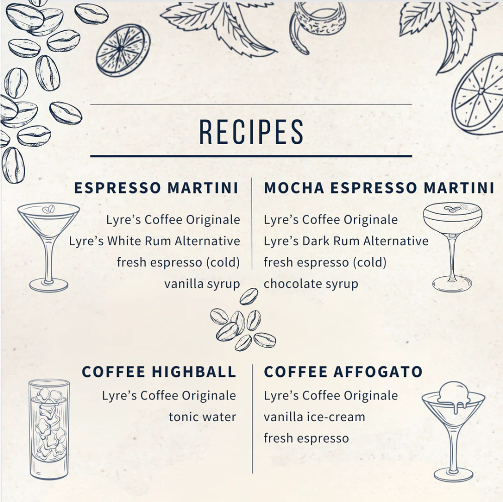 Zepeim – Großhandel Alkoholfreie Spirituose/Wein/Bier – Lyre's - Kaffee-Likör alkoholfrei3