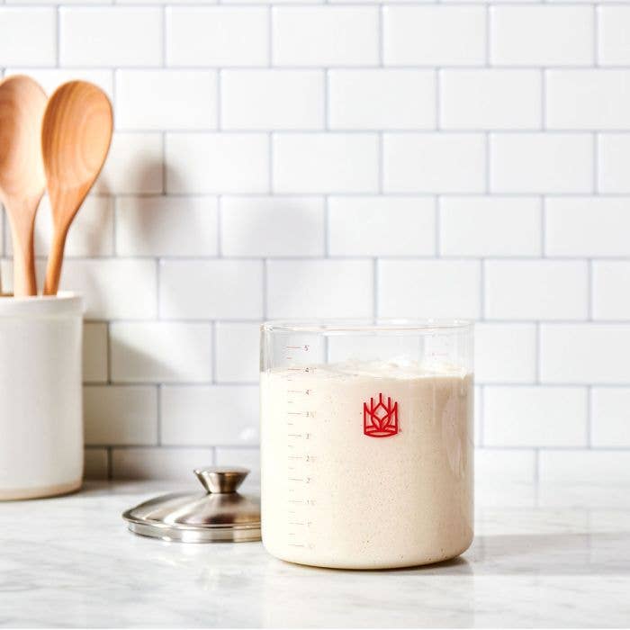 HIC - Harold Import Co. - Wholesale Kitchen Tool/Gadget - King Arthur Baking Glass Sourdough Crock5