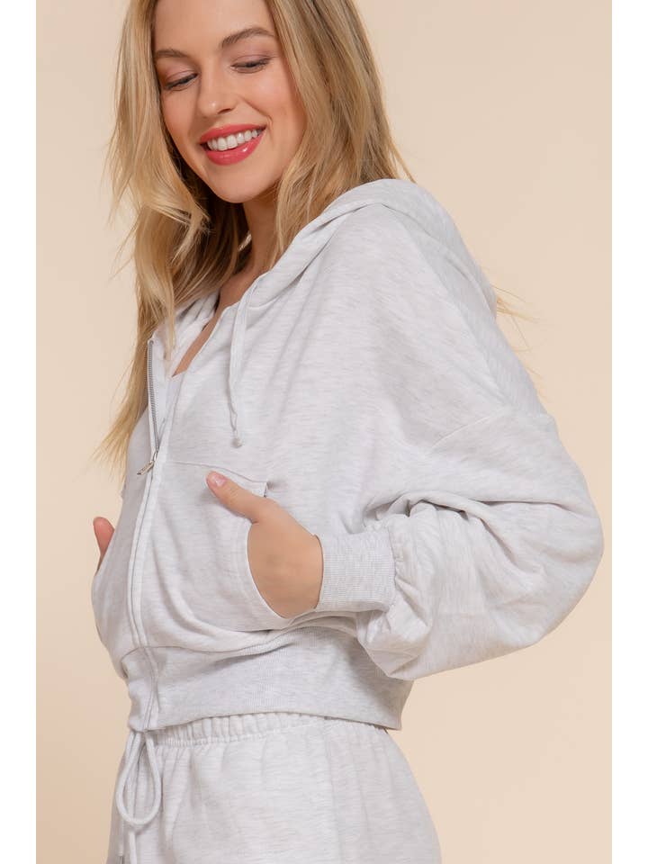 Active Basic | Active USA - Wholesale Hoodie – Women's - Long Sleeve Hoodie French Terry Zip Up Jacket44