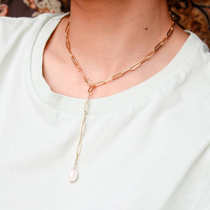 Guldkæde delikat halskæde - ANNETTE halskæde for engroshandel hos ADORE