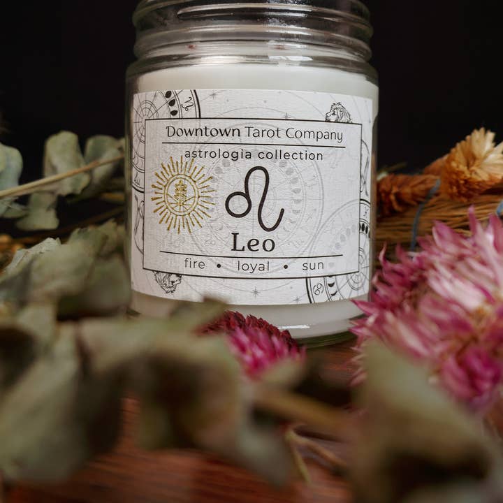 Downtown Tarot Company - Wholesale Jar/Filled Candle - Full Collection - Zodiac Candles (12 candles)1