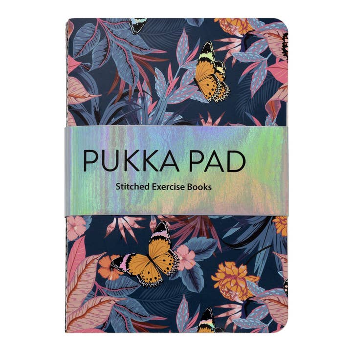 Pukka Pads North America – wholesale Notebook – Bloom B6 Stitched Exercise Book-3 Pack