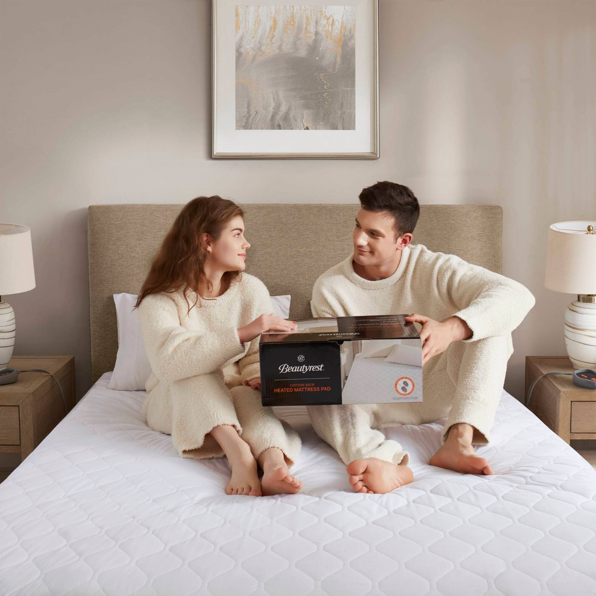 Olliix - Wholesale Mattress Pad/Protector - 20-Heat Setting Electric Heated Mattress Pad13