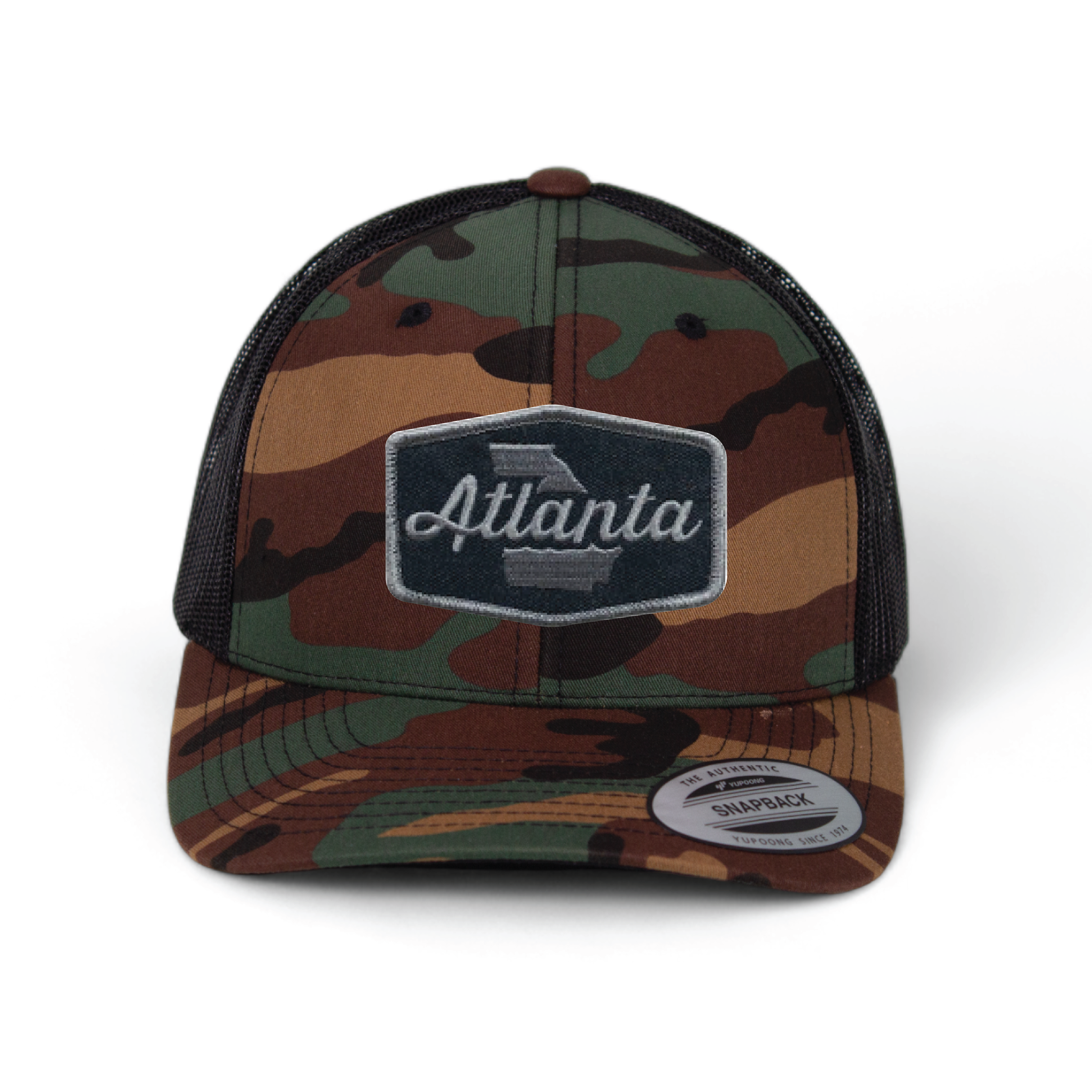 Cotton Mule - Wholesale Trucker Hat - Unisex - Atlanta Patch Trucker Hats6