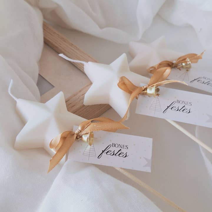 Your Nice Things - Candles - - Wholesale Novelty Candle - Soy wax Christmas candles Stars - Merry Christmas4