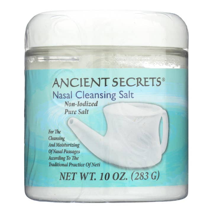 Everyday Supply Co - Wholesale Nasal Care - Ancient Secrets Nasal Cleansing Salt - 10 Oz