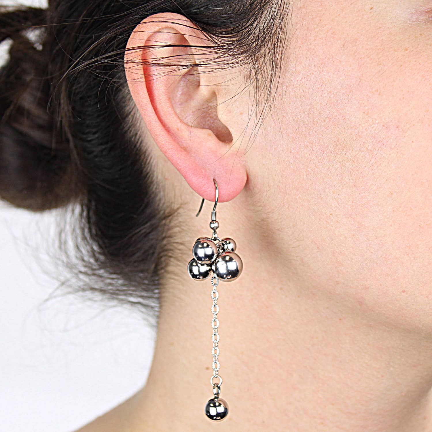West Coast Jewelry - Wholesale Dangle Earrings - Polished Bauble Hanging Earrings2