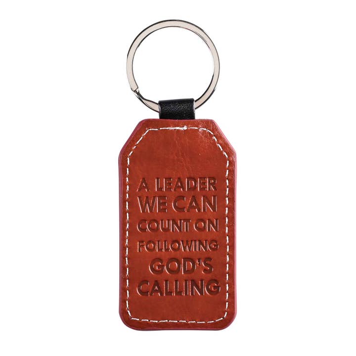 Dicksons - Wholesale Keychain - Unisex - Keyring Faithful Servant Faux Leather