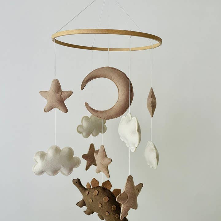 Timber Tinkers - Wholesale Baby mobile - Dinosaur Nursery Mobile3