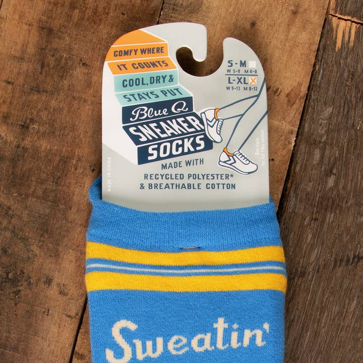 Incognito – Großhandel Socken - Unisex – Sweat-Snacks-Sneakersocken S/M - NEU!