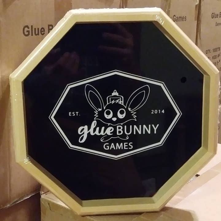 12" Wooden Dice Tray for wholesale by Glue Bunny Games