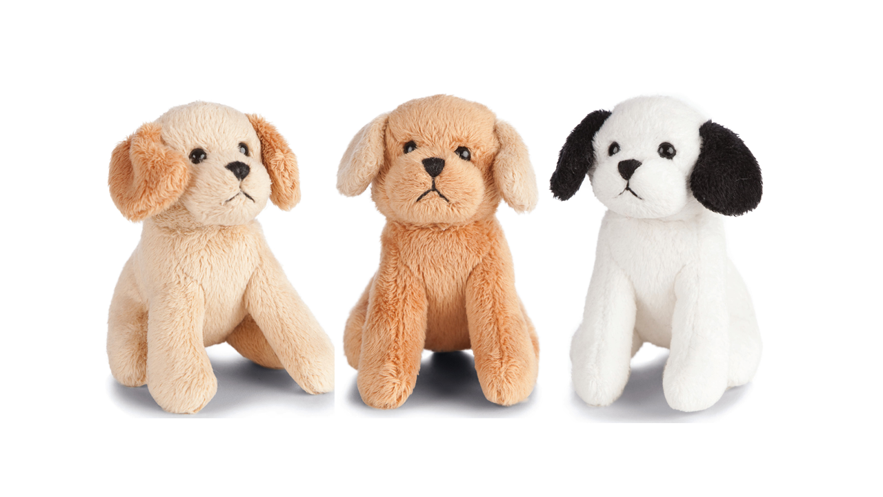 Living Nature - Vente Peluche – enfant et bébé - Mini copains pour chiots1