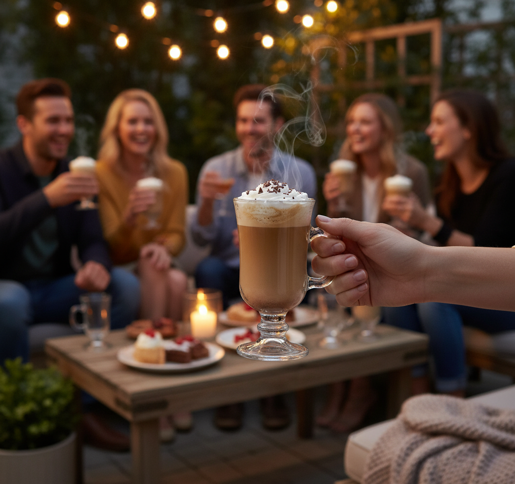 Kadra Kitchenware – Chávena de chá por atacado – Nadir - Irlandês, Mini Copo de Vidro para Café. 4,5 Oz2