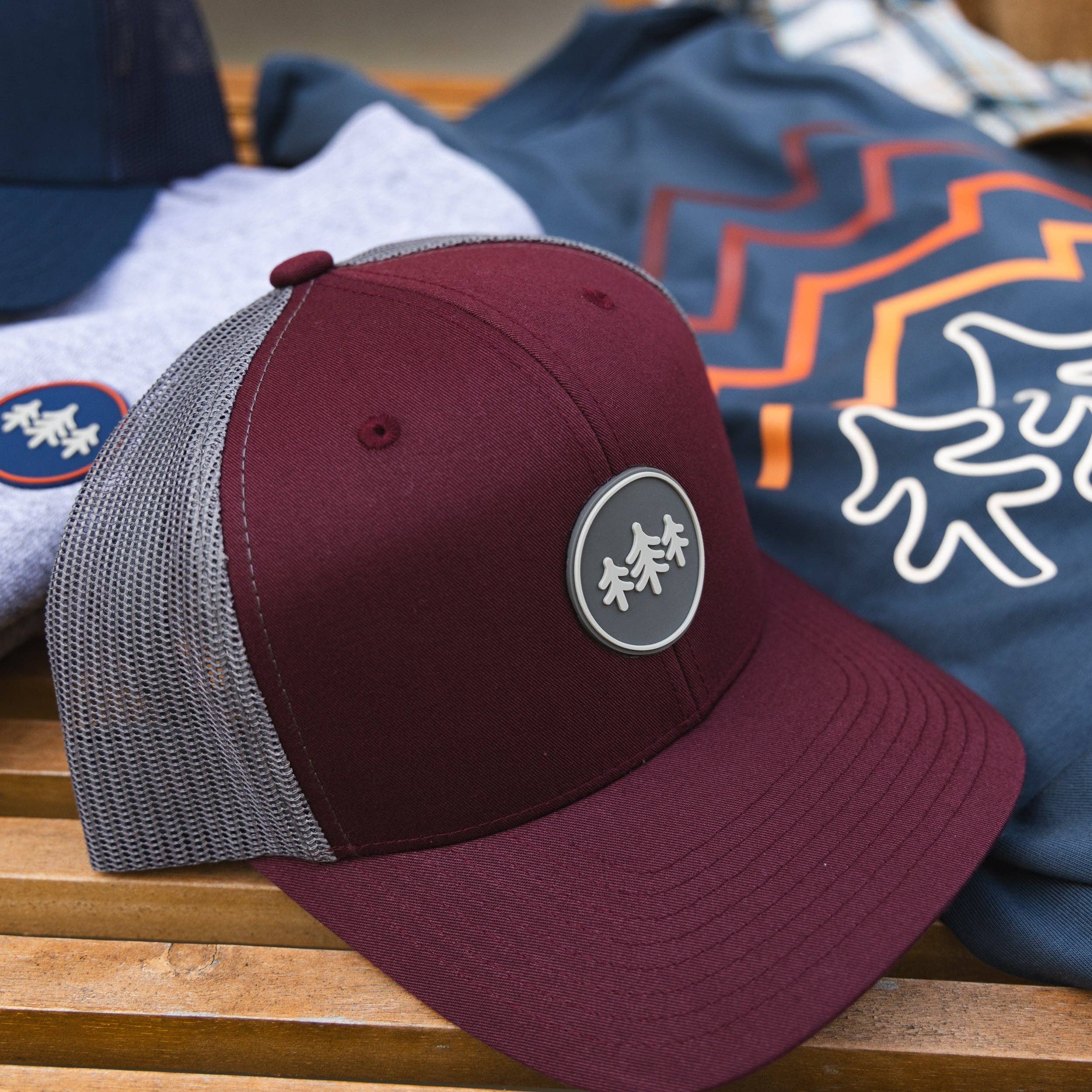 TriPine - Wholesale Trucker Hat - Unisex - Coin Patch Trucker Hat12