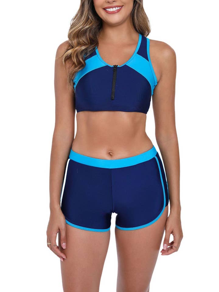 Tweedelig meerkleurig surfpak ZK3064 voor wholesale door UNISHE