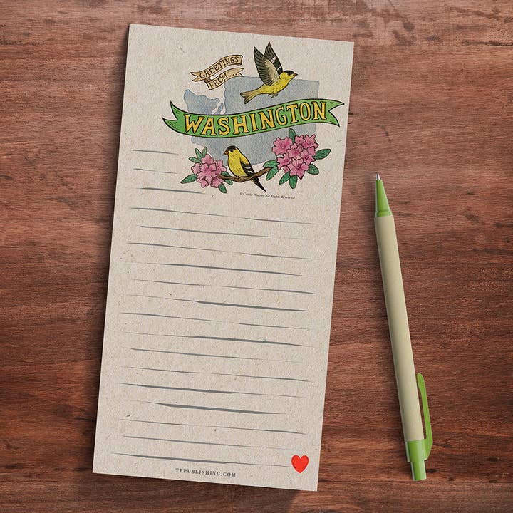 Washington Memo Magnet Pad for wholesale by TF Publishing - Paper Goods