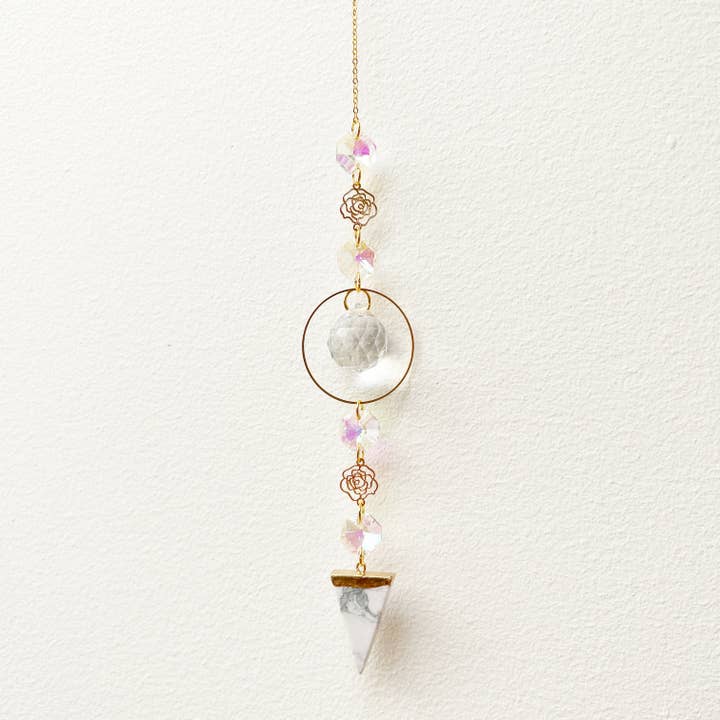 Byond the Looking Glass Gems - Wholesale Suncatcher - Wild Rose Suncatcher