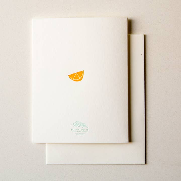 Bungalow 36 - Wholesale Everyday Greeting Card - Rosé Champagne - Hand Illustrated Letterpress Card2