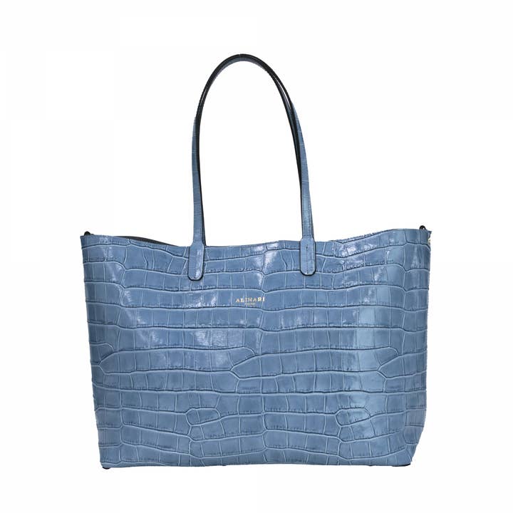 Bolso de mano Crocco Maxima Azul para venta al por mayor de Alinari Firenze