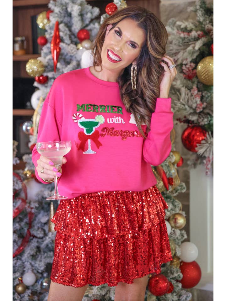 Jess Lea - Wholesale Sweatshirt - Women's - Merrier with Margaritas Pullover
