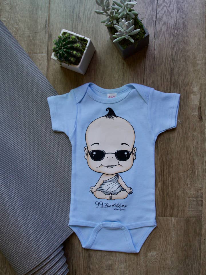 2019 Baby Cool Glasses Onesie for wholesale by 99 Buddhas