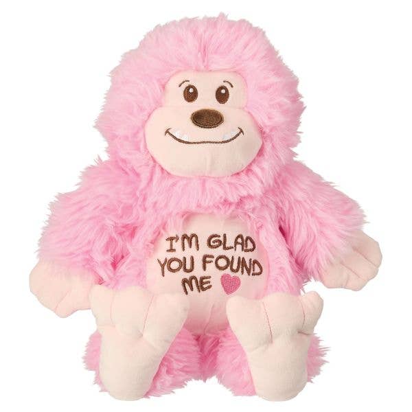 14-Inch Girl Bigfoot Plush I'm Glad You Found Me Stuffed Animal
for wholesale by Kelli's