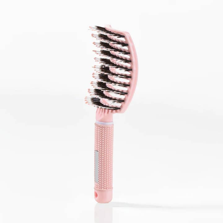 Yuaia Haircare – Engroshandel Hårbørste/kam – Hårbørste med ornebørster - Curved Paddle Brush4
