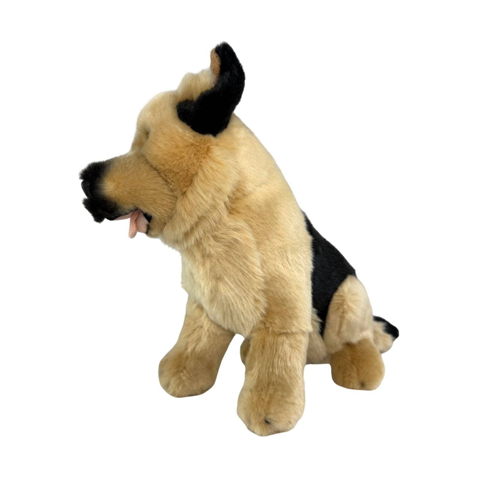 Bocchetta Plush Toys - Vendita all'ingrosso Peluche - Bambini e neonati - Sargeant - Pastore Tedesco - 30 cm seduto3