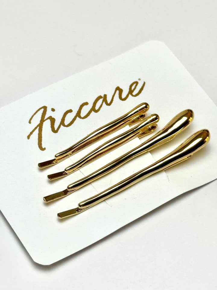 Sculpted Hair Pin Set of 4 for wholesale by Ficcare