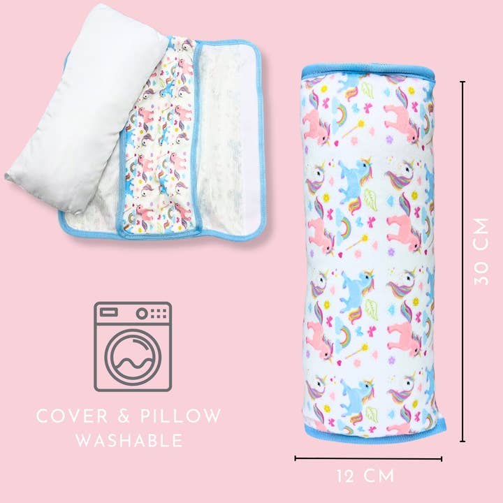 HECKBO - Venta al por mayor Funda de asientos de coche - Niños y bebés - Cojín para dormir coche unicornio