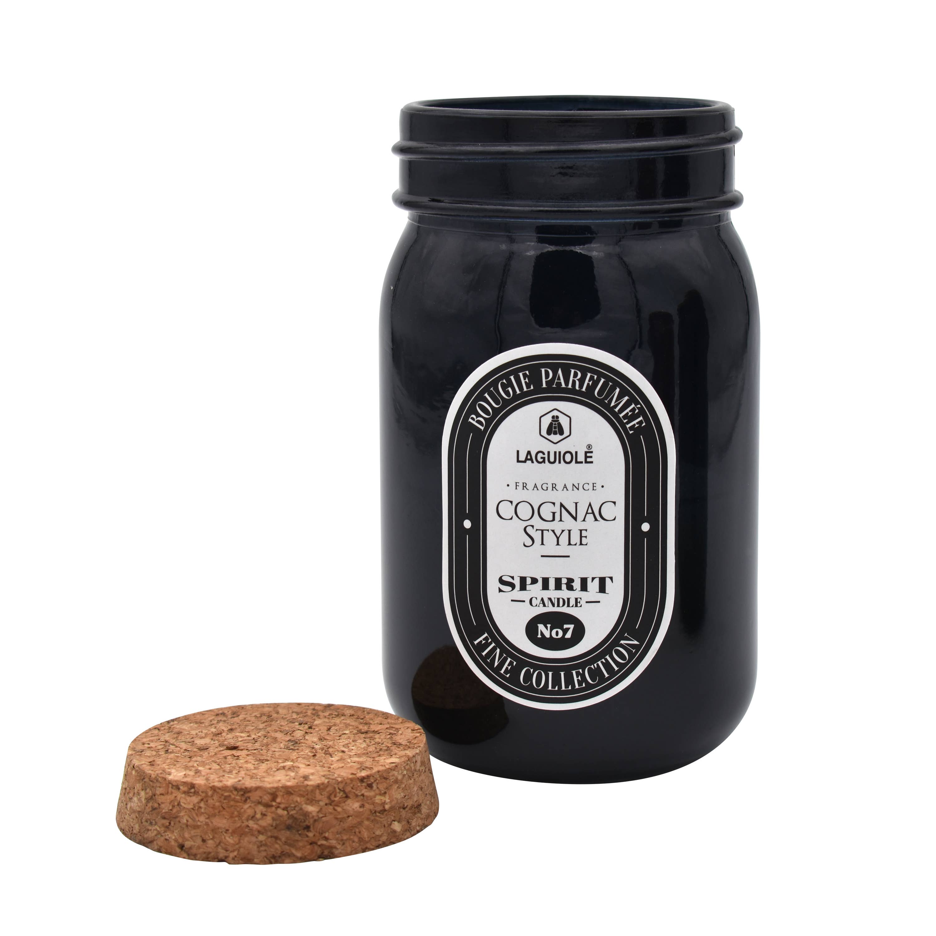 Laguiole - Wholesale Jar/Filled Candle - Scented candle with cork lid 170 g5