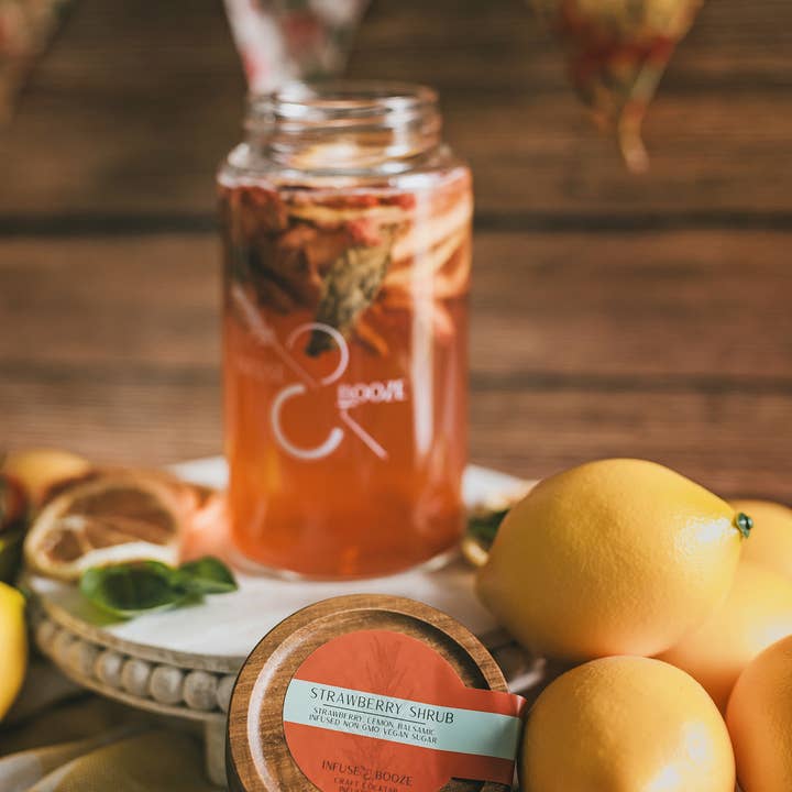Infuse & Booze - Wholesale DIY Drink Kit - Strawberry Shrub