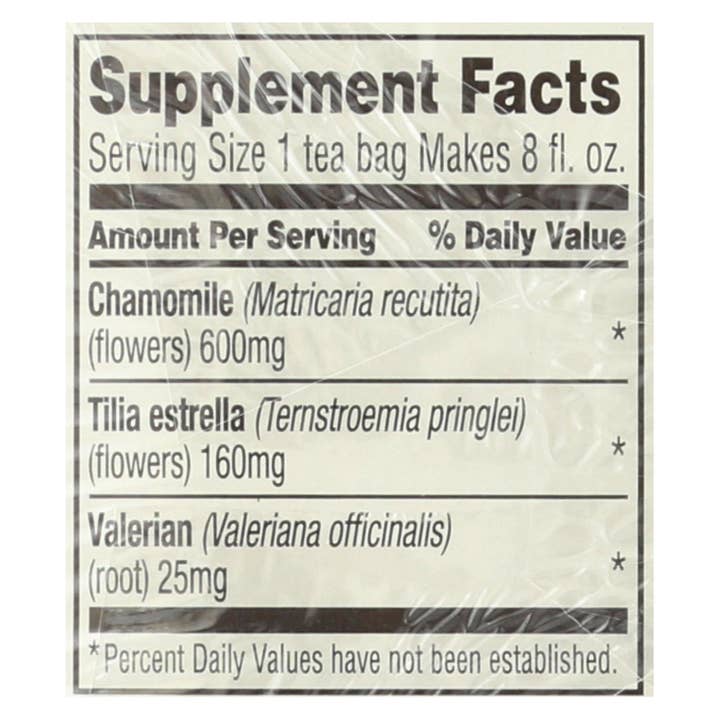 Everyday Supply Co - Wholesale Tea Bags - Sleepytime Herbal Tea, Caffeine Free, 20 Bags, Case of 61