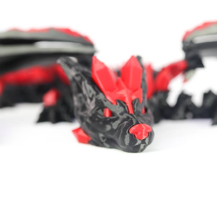 Ruby’s dragons - Vente Figurine – enfant - Grands dragons avec ailes imprimés en 3D — couleurs assorties6