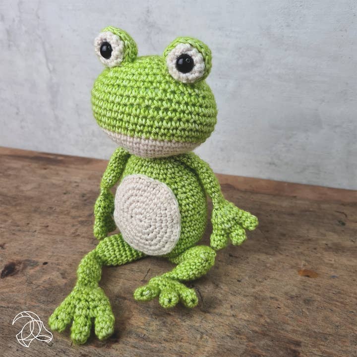 Hardicraft - Vente Accessoire de tricot/crochet - Kit de crochet à faire soi-même - Vinny Frog
