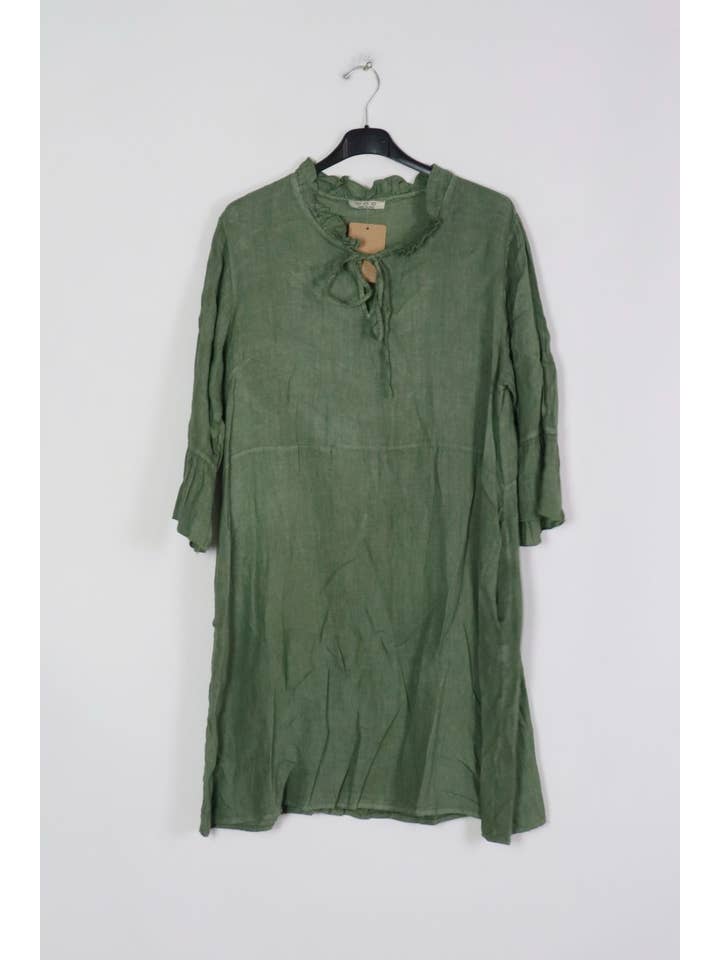 LÉA & LUC - Wholesale Dress - Women's - Short dress in 100% linen REF.134419