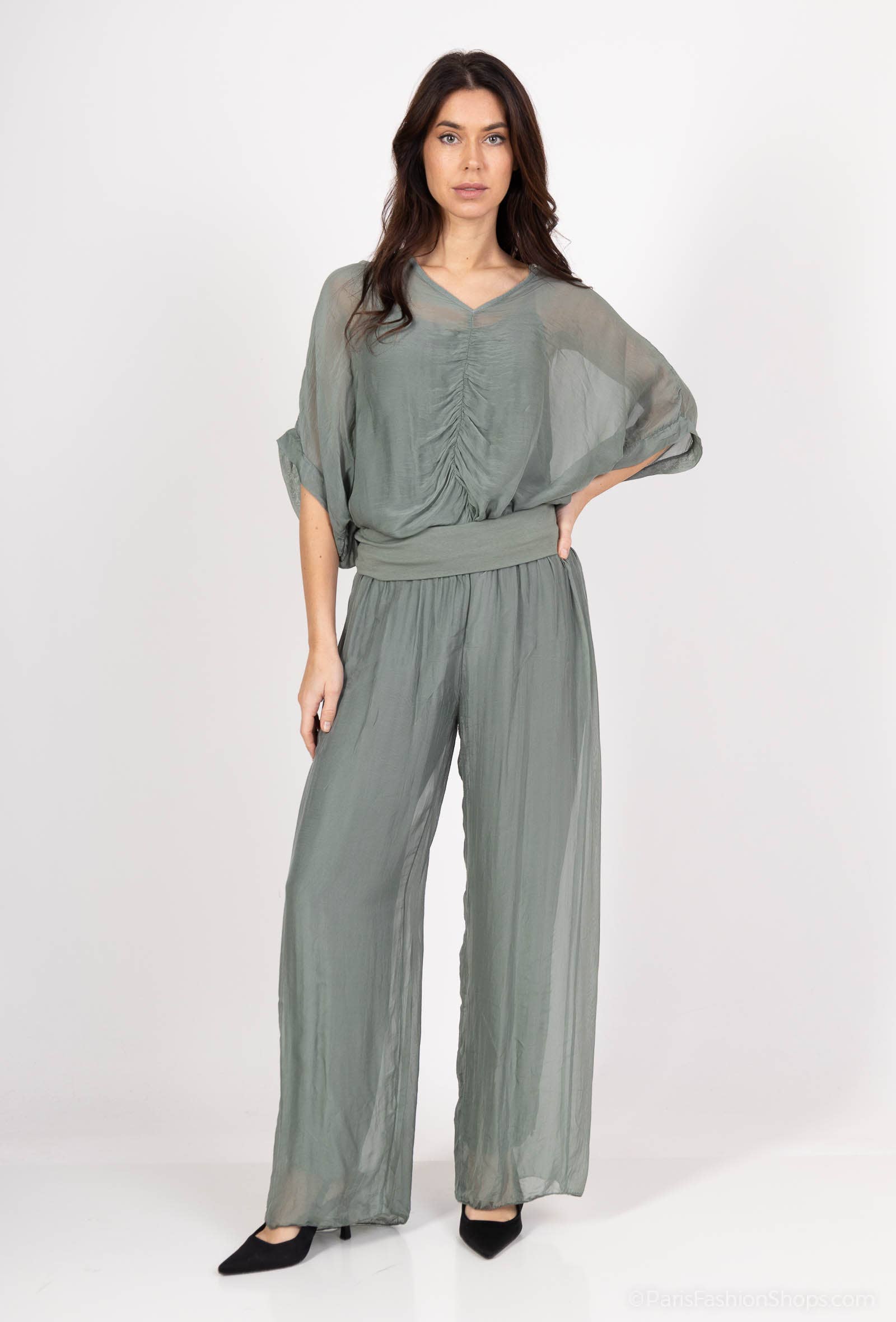 Shyloh - Wholesale Pants - Women's - Silk Trousers Ref 205375
