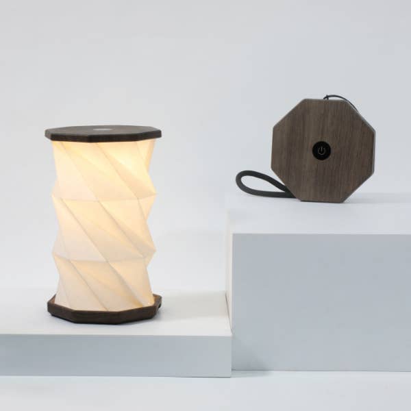 Gingko Design - Wholesale Desk Light - Kids - Mini Twist Hexagon Lamp1