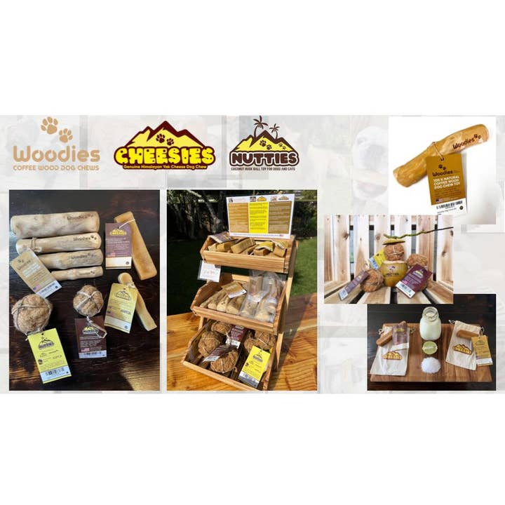 Woodies dog chew toys - Wholesale Pet chew toy – Dog - Nutties coconut husk ball toy for DOGS9