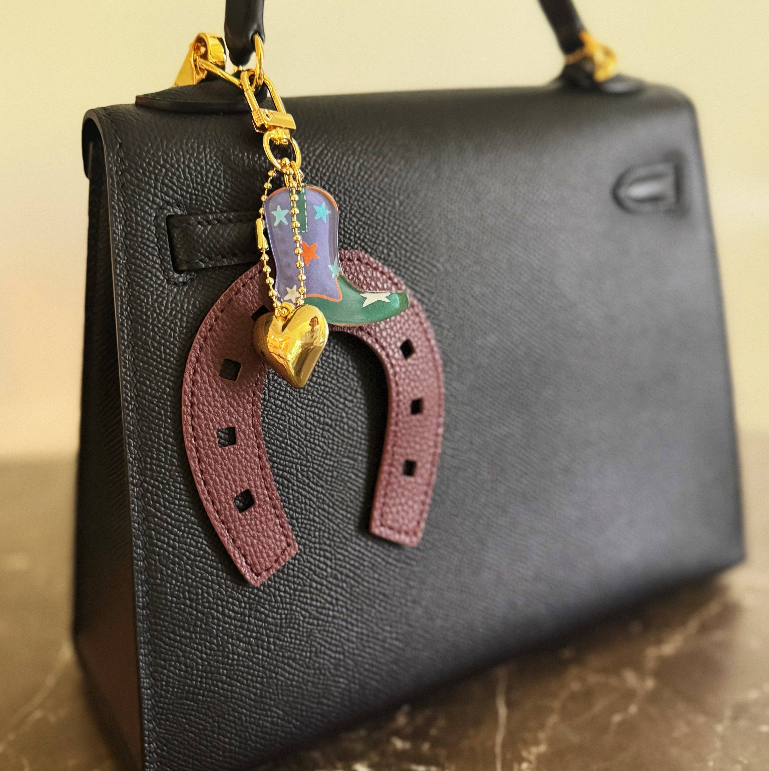 Ellison+Young - Wholesale Purse/Bag Accessory - Women's - Western Horseshoe Bag Charm – Cowboy Boot & Heart1