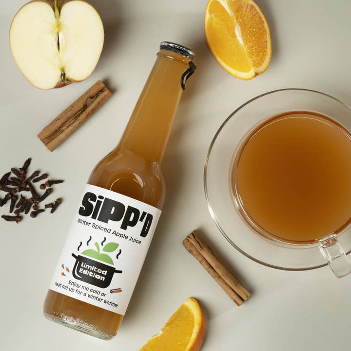 Seasonal Winter Spiced Apple for wholesale by Sipp'd Drinks