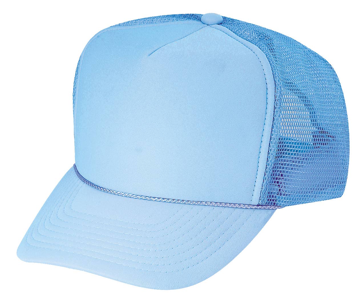 Stitch & Bill Hats - Vendita all'ingrosso Cappellino da camionista - Uomo - Classico Cappellino Trucker in Rete con Corda Venduto Così Com'è o Personalizzato10