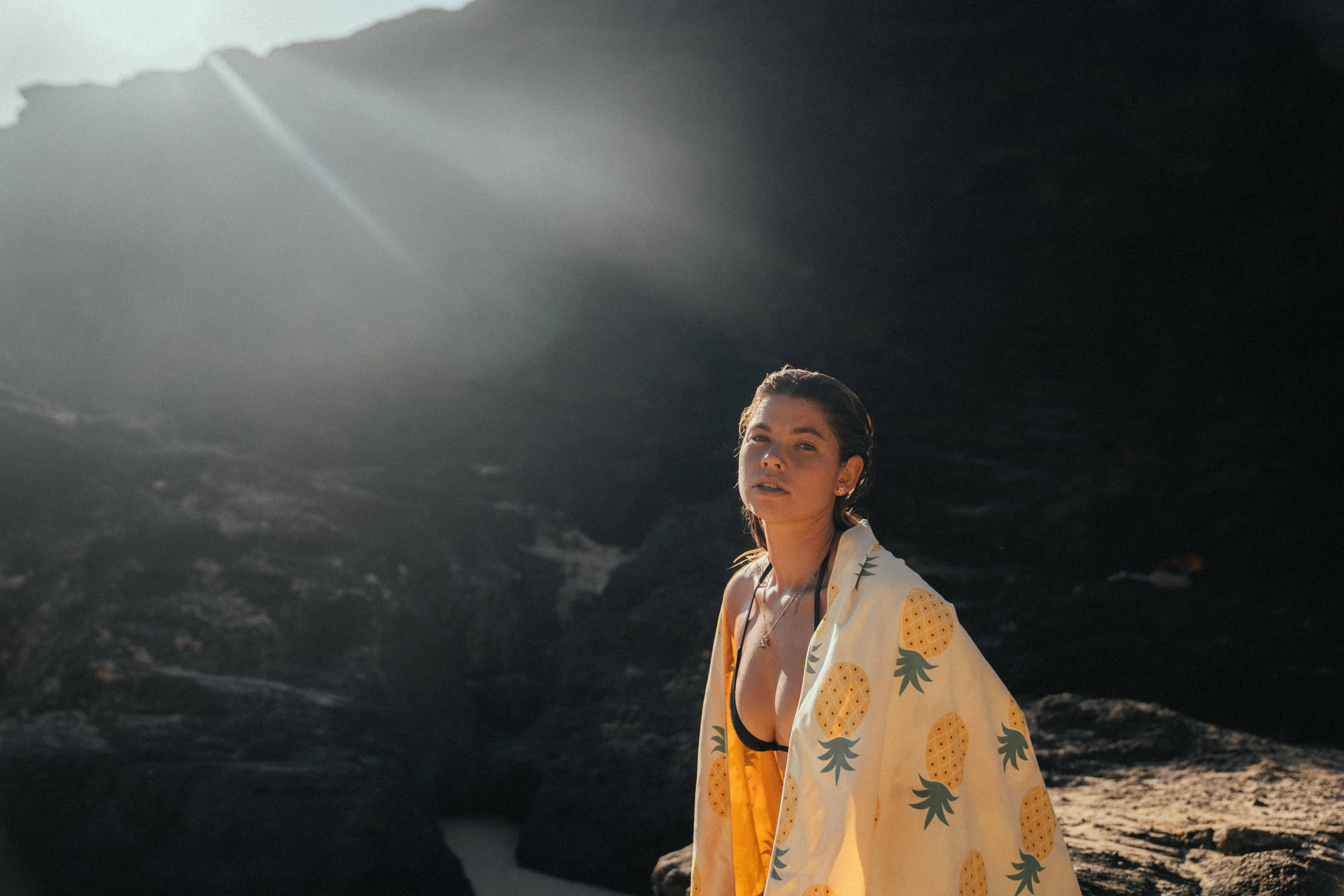 RHB HAWAII - Venta al por mayor Toallas de playa - Toalla de playa Sunshine pineapple4