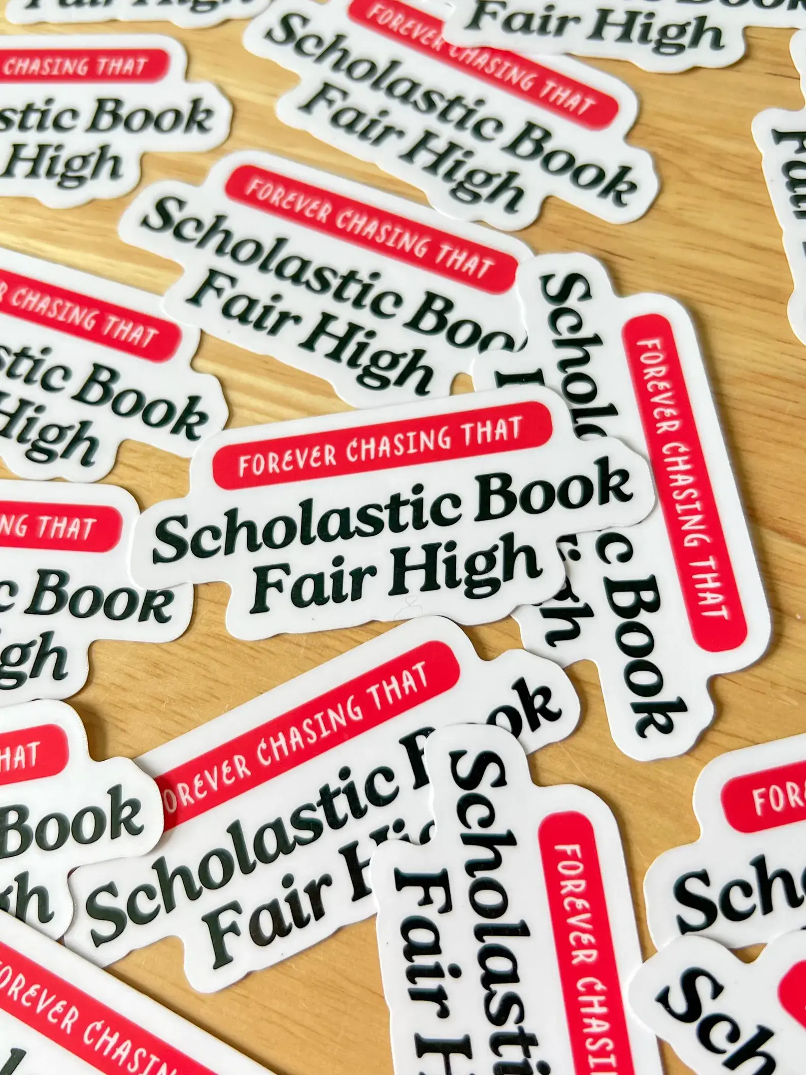 Chapter & Claw Studio - Wholesale Sticker - Book Fair Bookish Sticker2