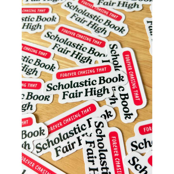 Chapter & Claw Studio - Wholesale Sticker - Book Fair Bookish Sticker2