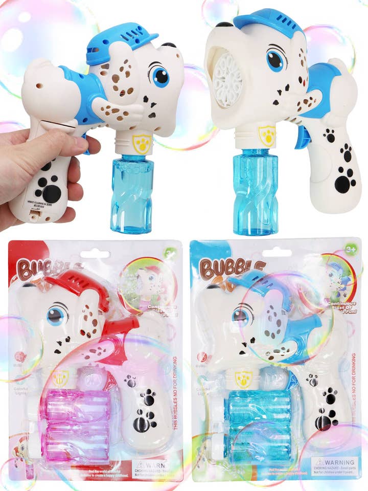 Pistolet à bulles en forme de chien dalmatien pour la vente par Cap Zone